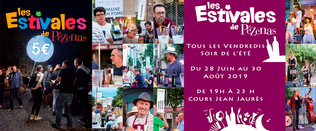 Les Estivales 2019 de Pézenas c’est parti !